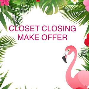 Closet closing! Make offer